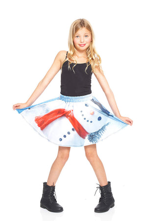 Build A Snowman Skater Skirt