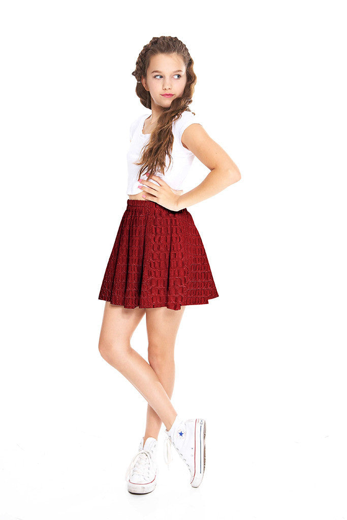 Croc Ruby Skater Skirt