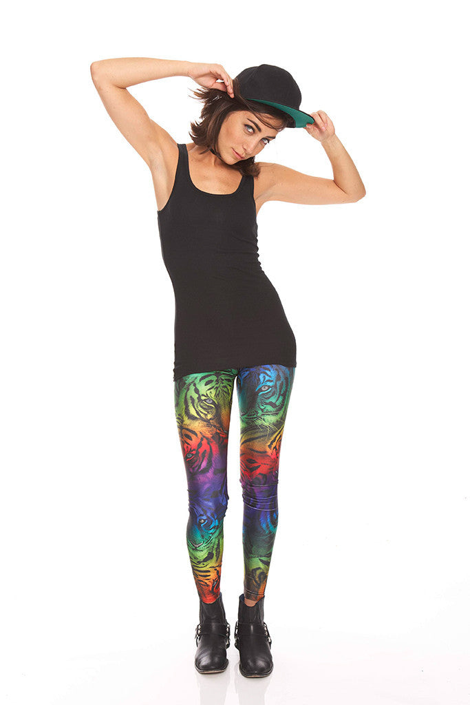 Rainbow Tiger Leggings