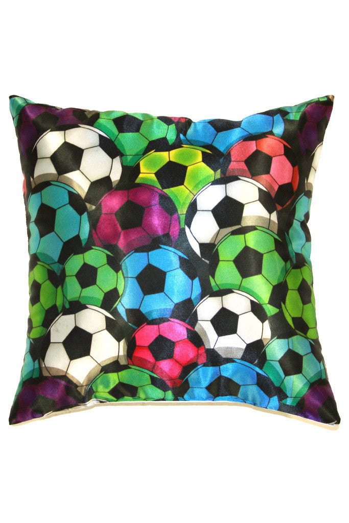 Soccer Balls Pillow