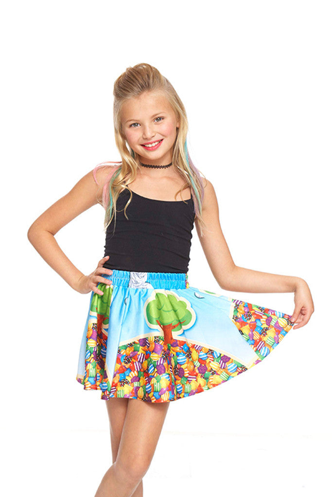 Candy Crush Sweet! Skater Skirt