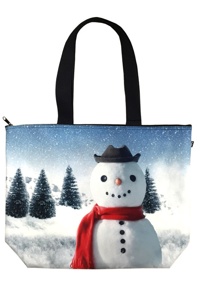 Build A Snowman Tote
