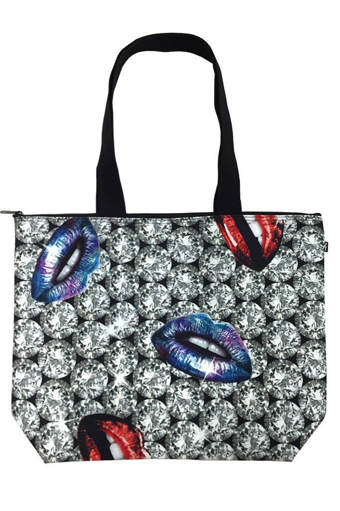 Diamond Lips Tote