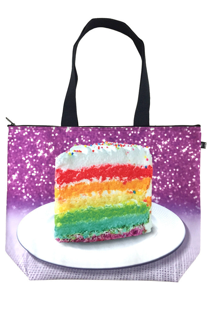 Glitter Cake Tote