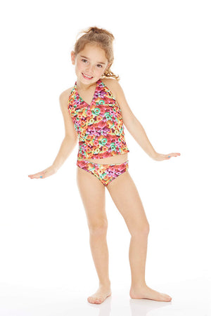 Fruit Loops Tankini Halter