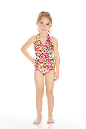 Fruit Loops Tankini Halter