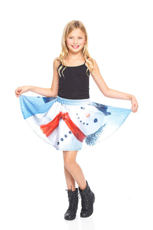 Build A Snowman Skater Skirt