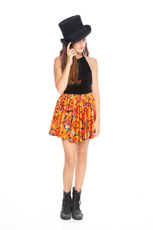 Halloweeny Skater Skirt