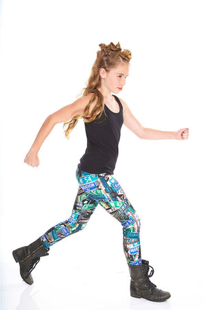 Street Signs Leggings