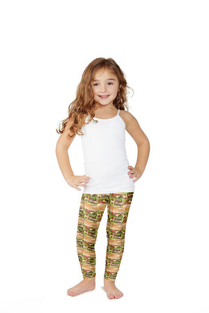 Kids Cheeseburger Leggings