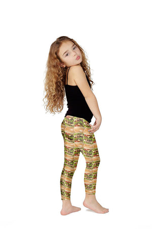 Kids Cheeseburger Leggings