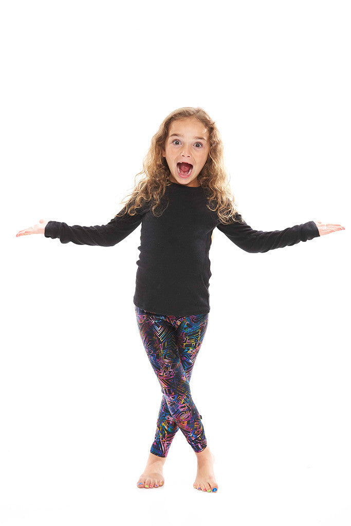 Colored Geometrics Leggings