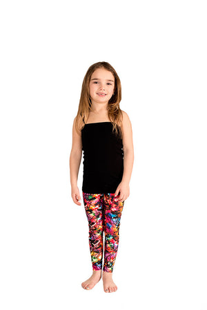 Kids Multi Holiday Lights Leggings