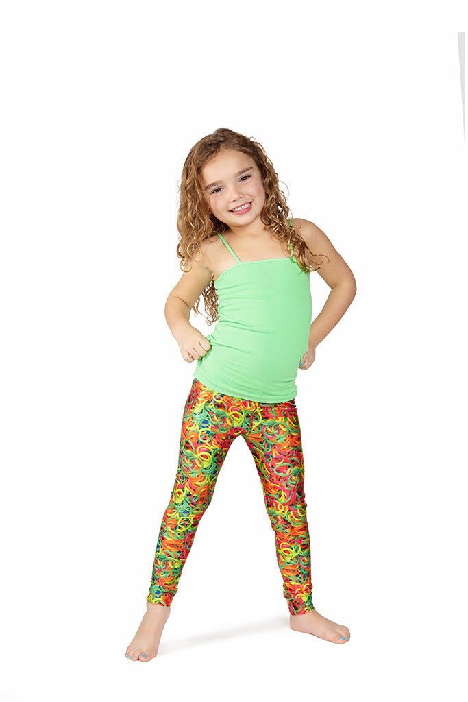 Kids Rainbow Looms Leggings