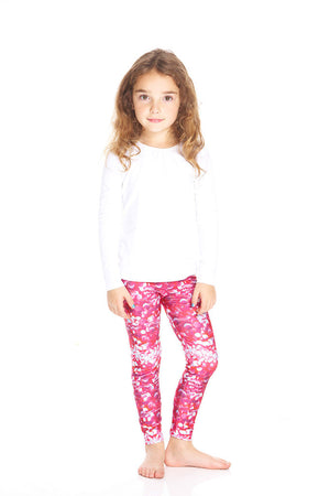 Pink Sequins Leggings