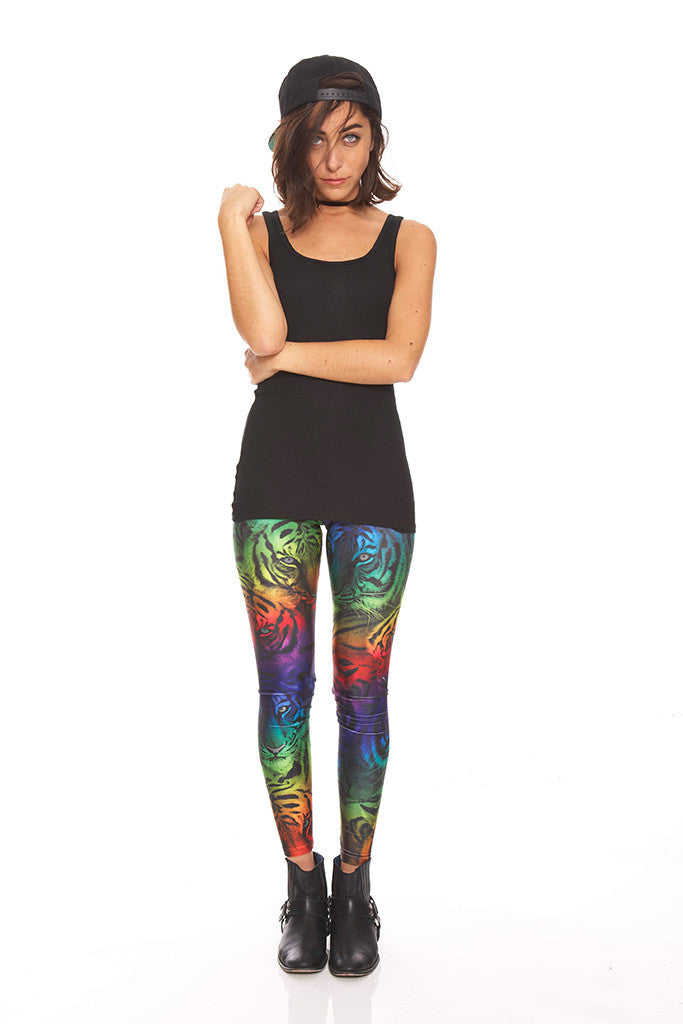 Rainbow Tiger Leggings