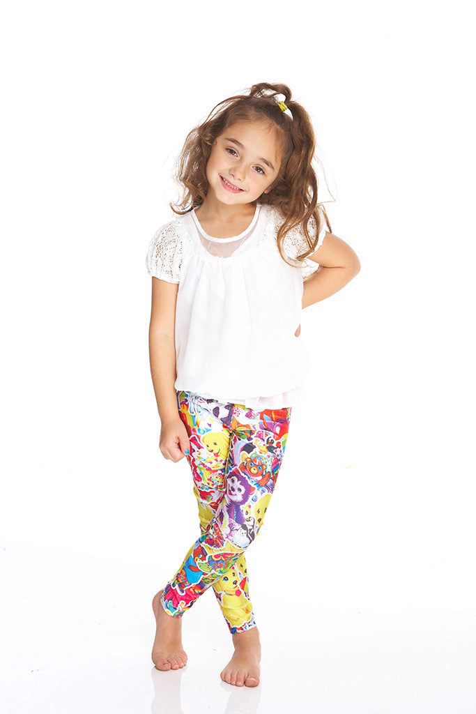 Kids Stickers Leggings