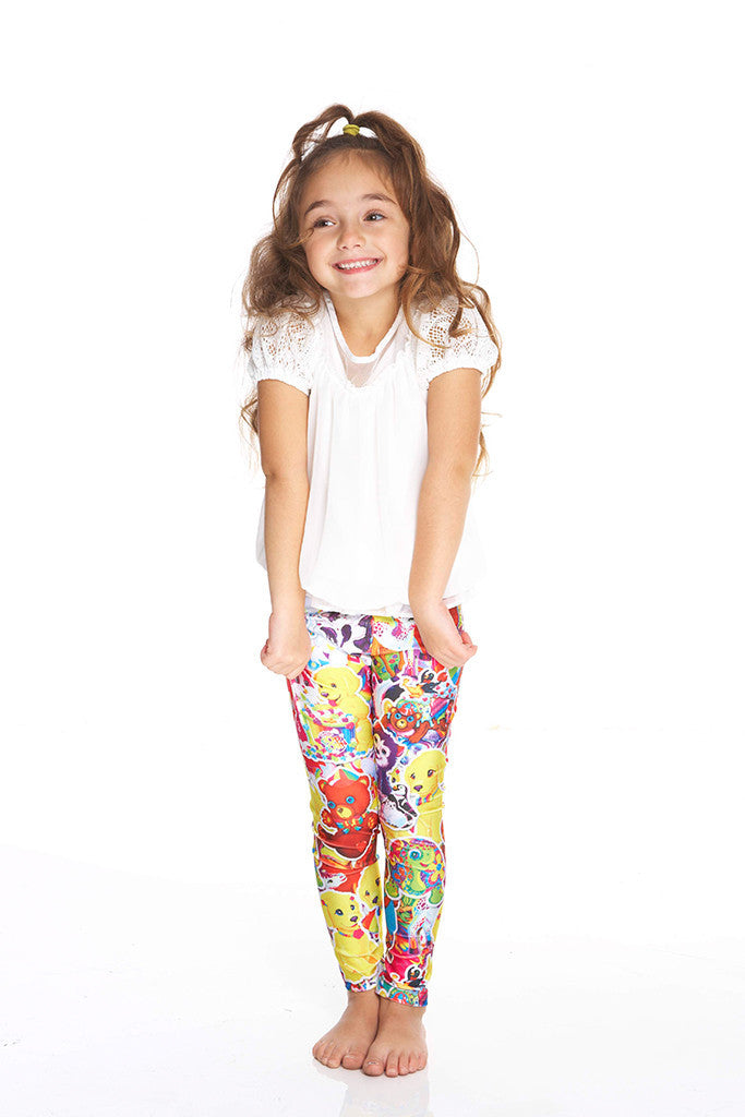 Kids Stickers Leggings