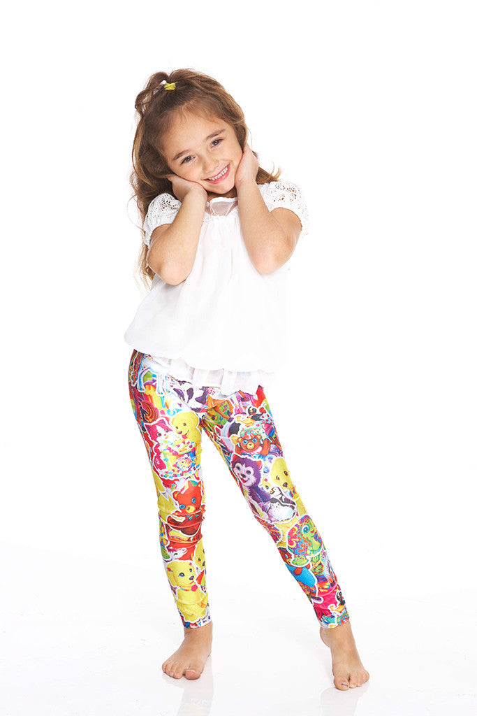 Kids Stickers Leggings