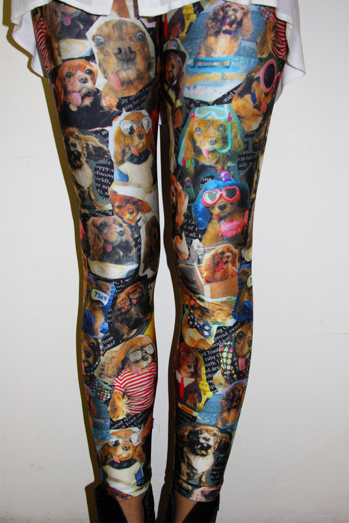 Toast Meets World Leggings