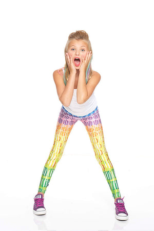 Candy Crush Falling Candy Leggings