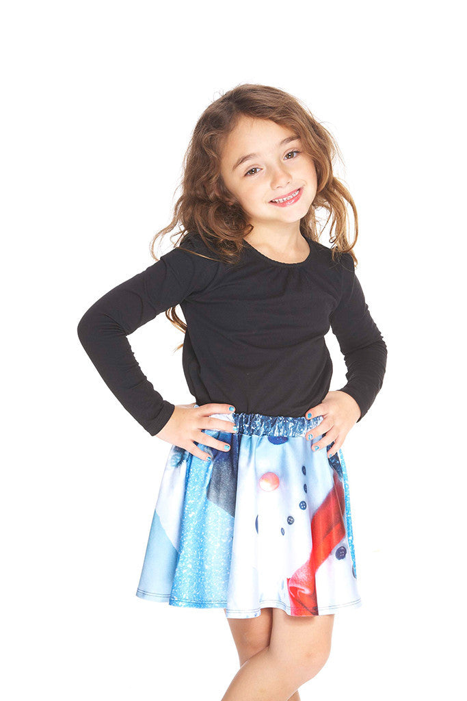 Build A Snowman Skater Skirt