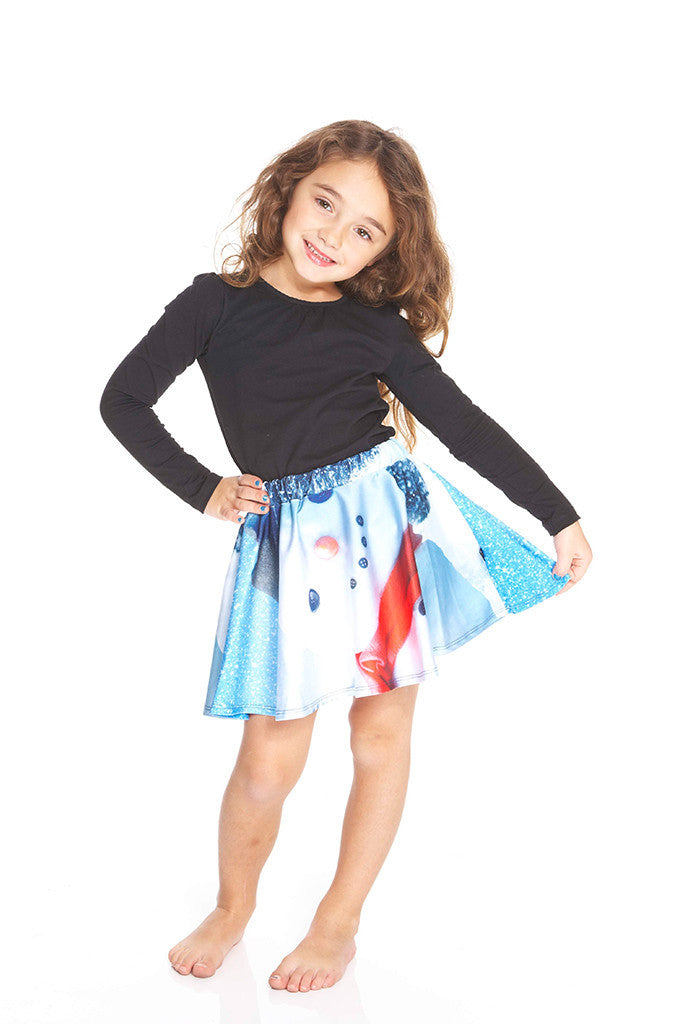 Build A Snowman Skater Skirt