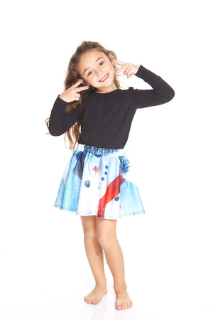 Build A Snowman Skater Skirt