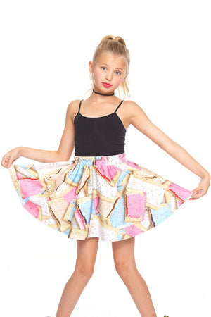 Toaster Party Skater Skirt