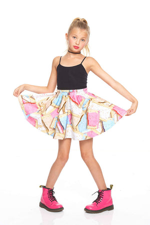 Toaster Party Skater Skirt