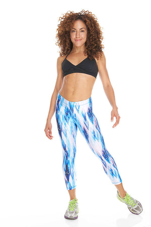 Womens Snow Dream Performance Capri Leggings