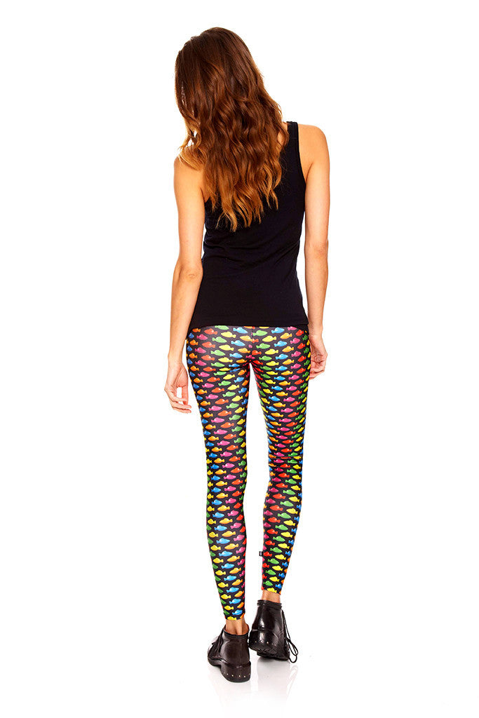 Candy Crush Fishes Leggings